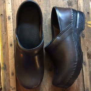 Dansko Brown Clogs